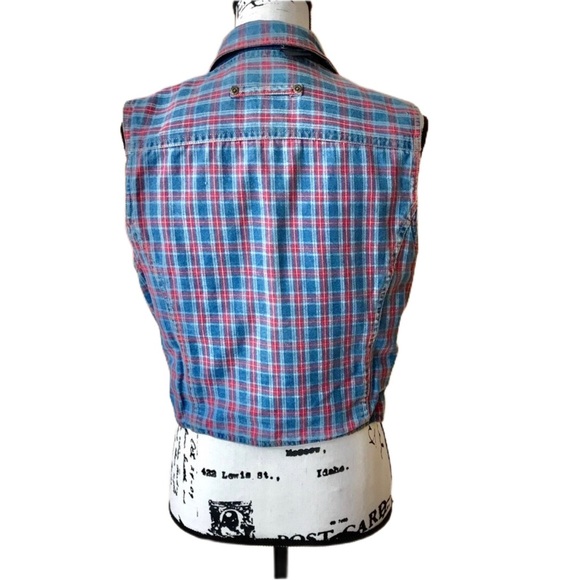 Reversible Denim Vest - Picture 7 of 8